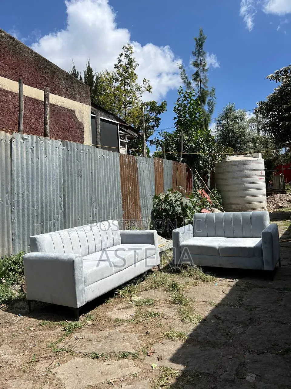 5 ሰው የሚይዝ ዘመናዊ የሶፋ ስብስብ – Fua Furniture 
