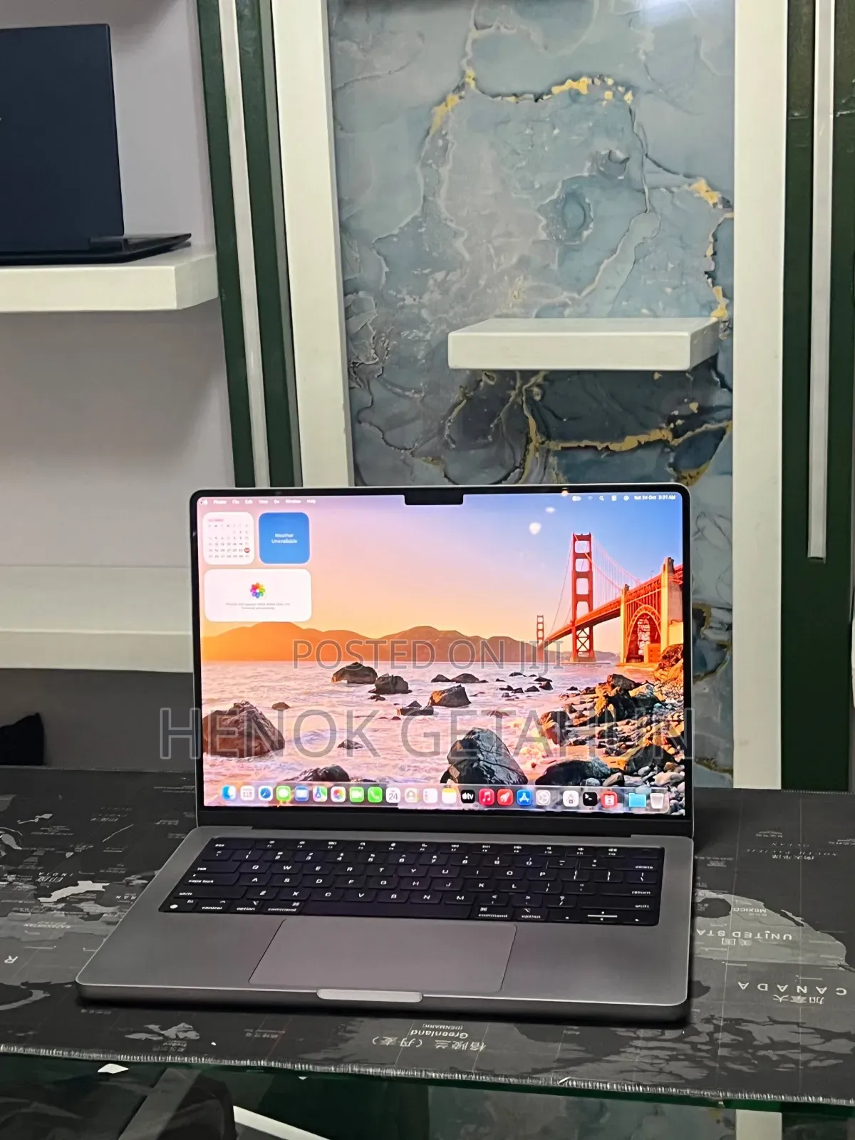 New Laptop Apple MacBook Pro 2021 M1 16GB Apple M1 Pro SSD 512GB