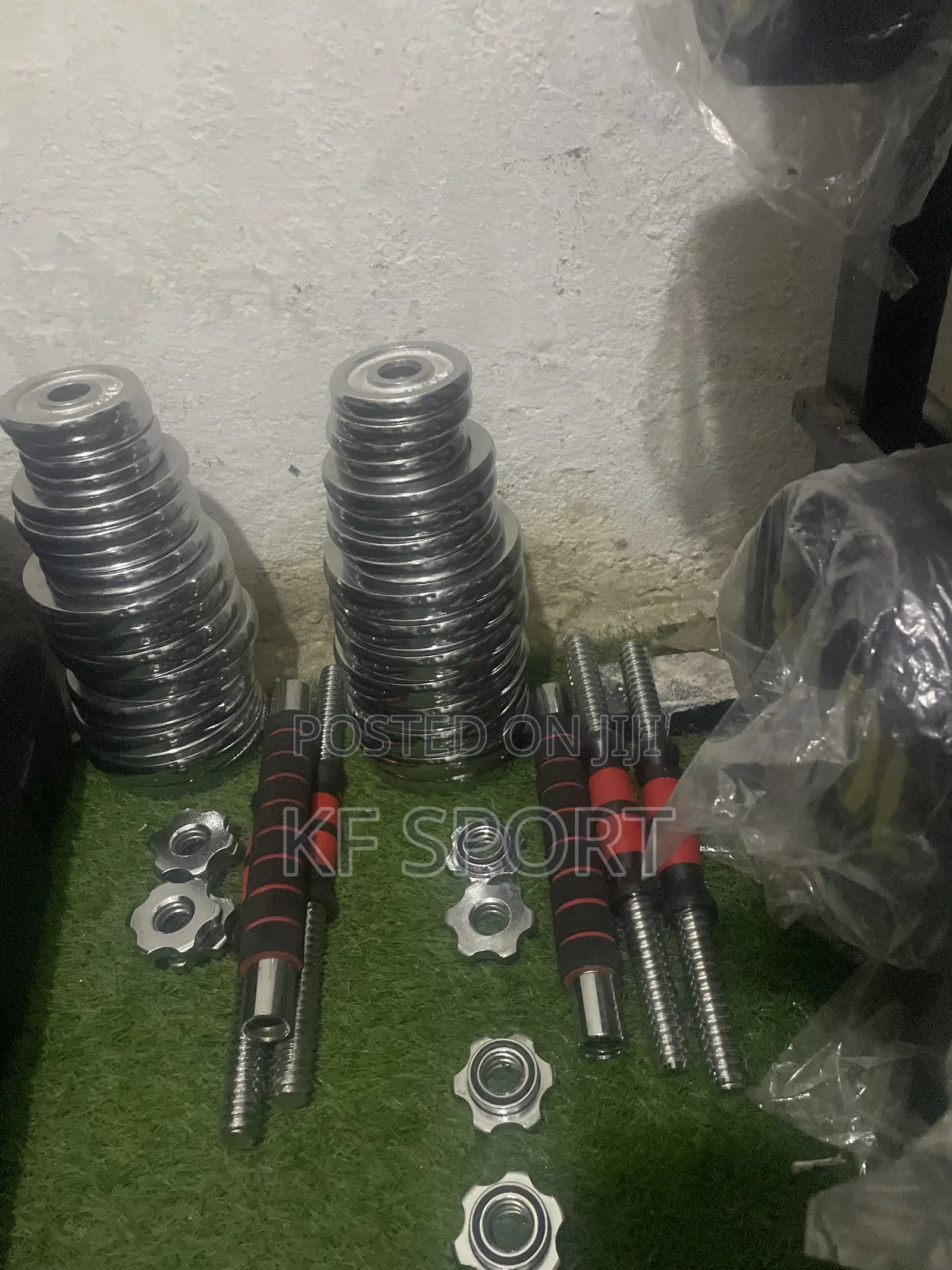 30kg Adjustable Dumbbell and Barbell