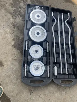 York Adjustable Dumbbell and Barbell