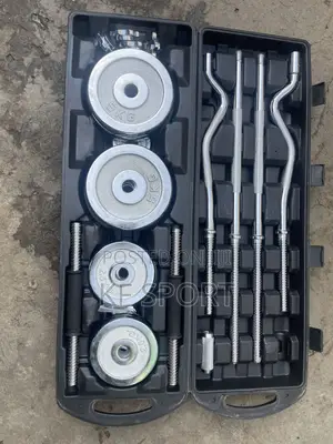 York Adjustable Dumbbell and Barbell