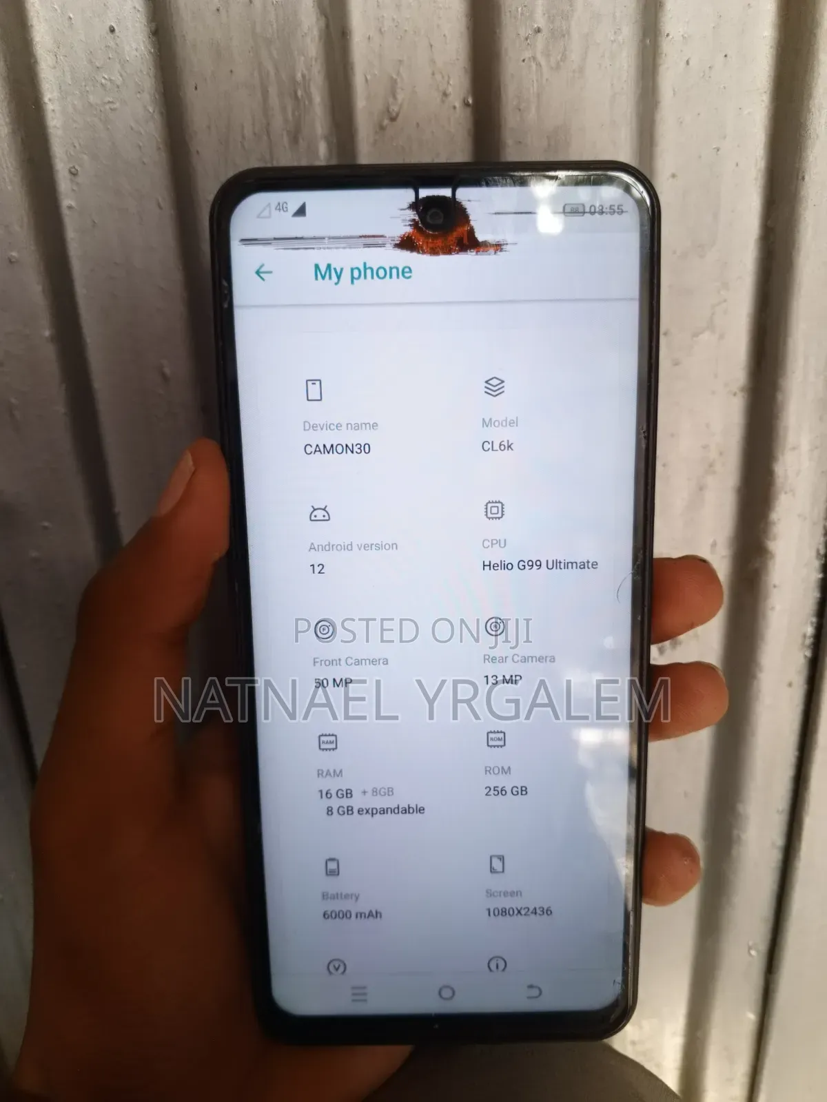 Tecno Camon 30 256 GB Black