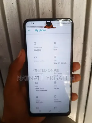 Tecno Camon 30 256 GB Black
