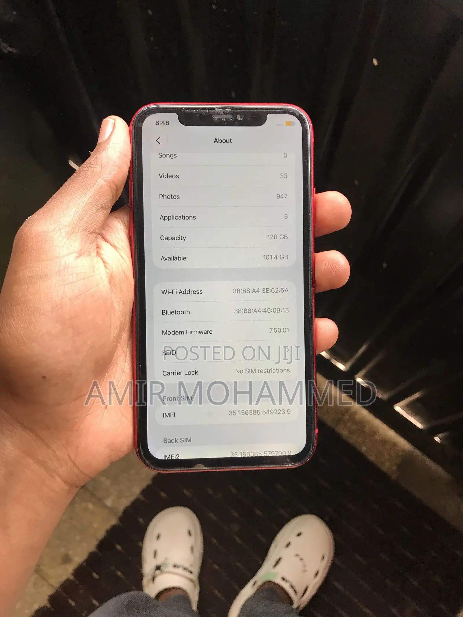 Apple iPhone 11 128 GB Red