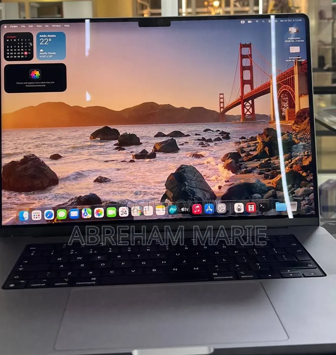 New Laptop Apple MacBook Pro 2021 M1 16GB Apple M1 Pro SSD 512GB
