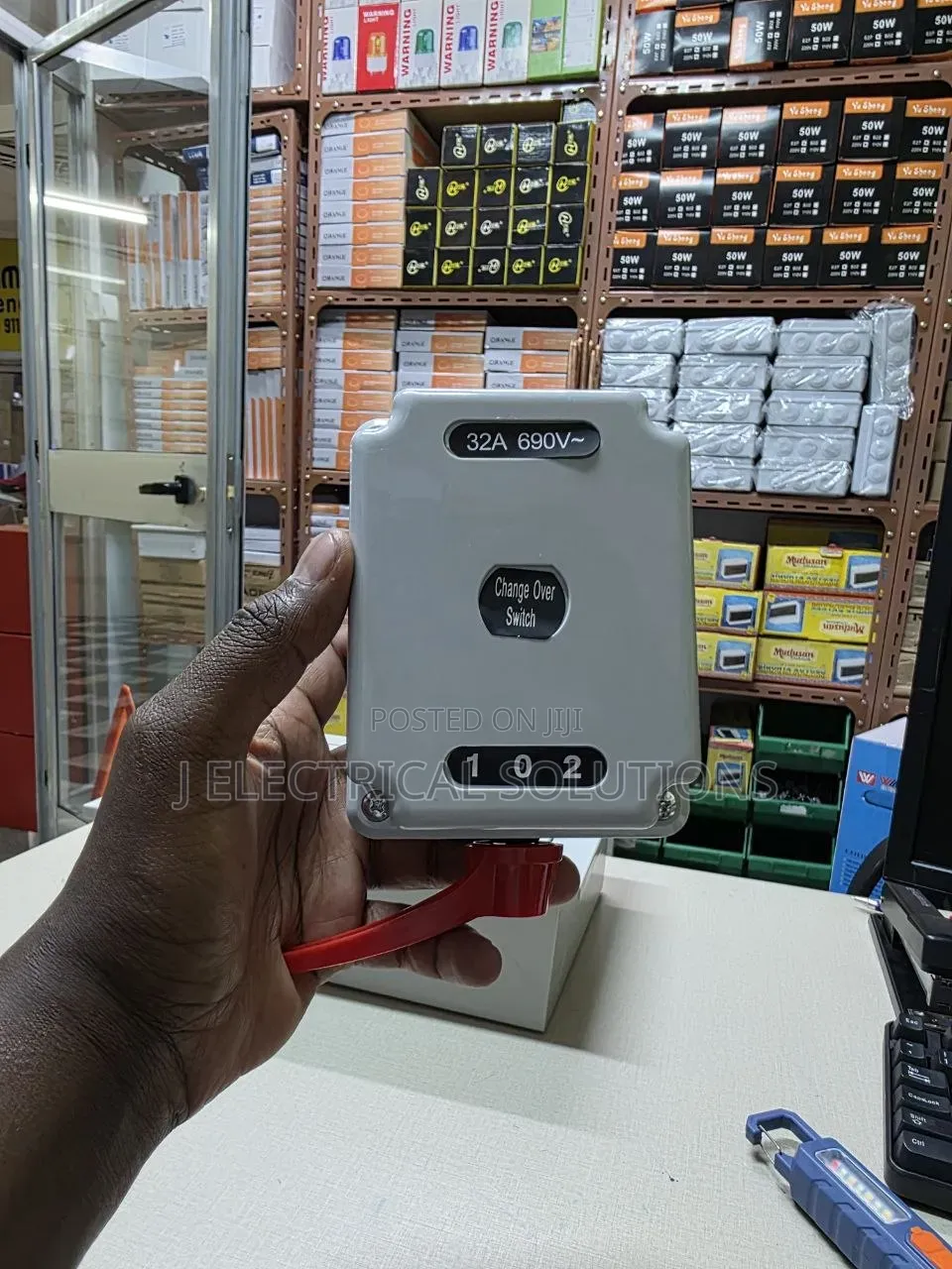 32A 690V Rotary Change Over Switch / Manual Generator Transfer Switch