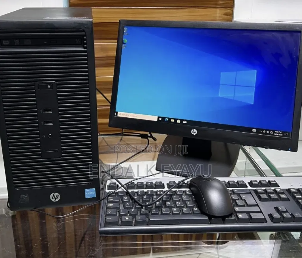 New Desktop Computer HP 8GB Intel Core i3 SSD 500GB