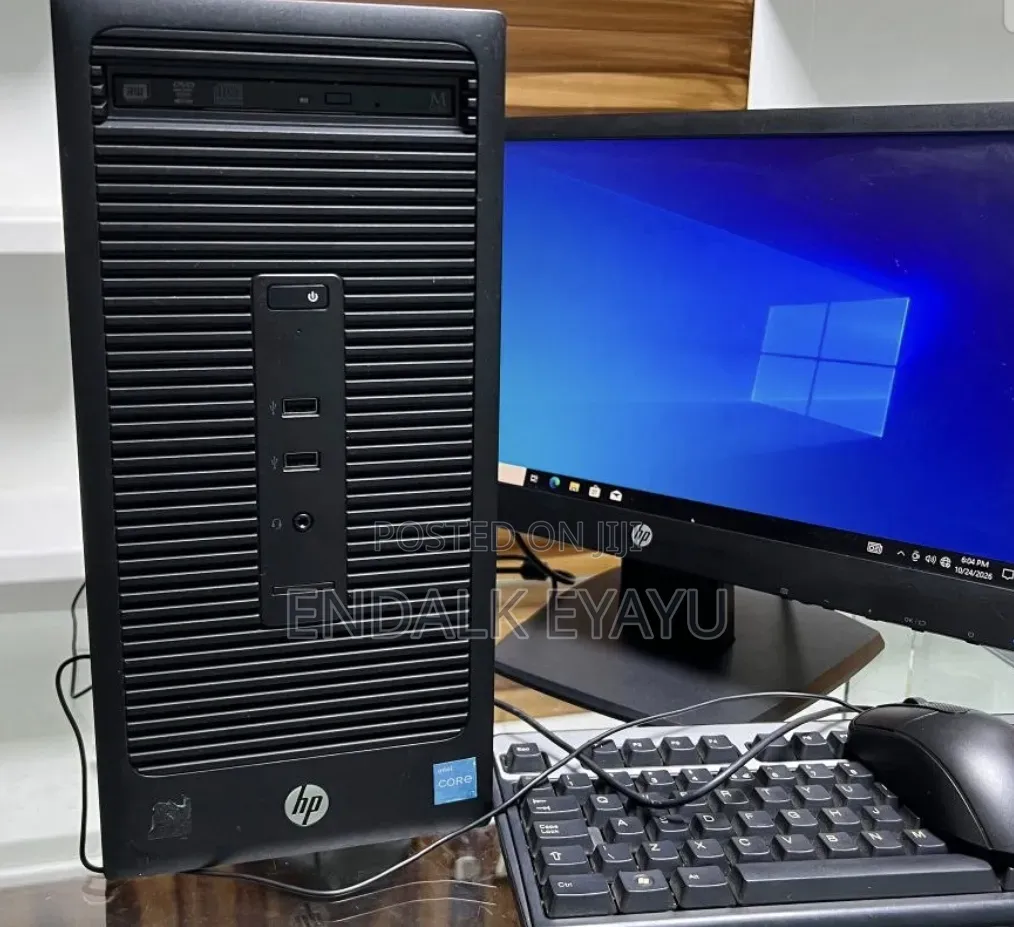 New Desktop Computer HP 8GB Intel Core i3 SSD 500GB