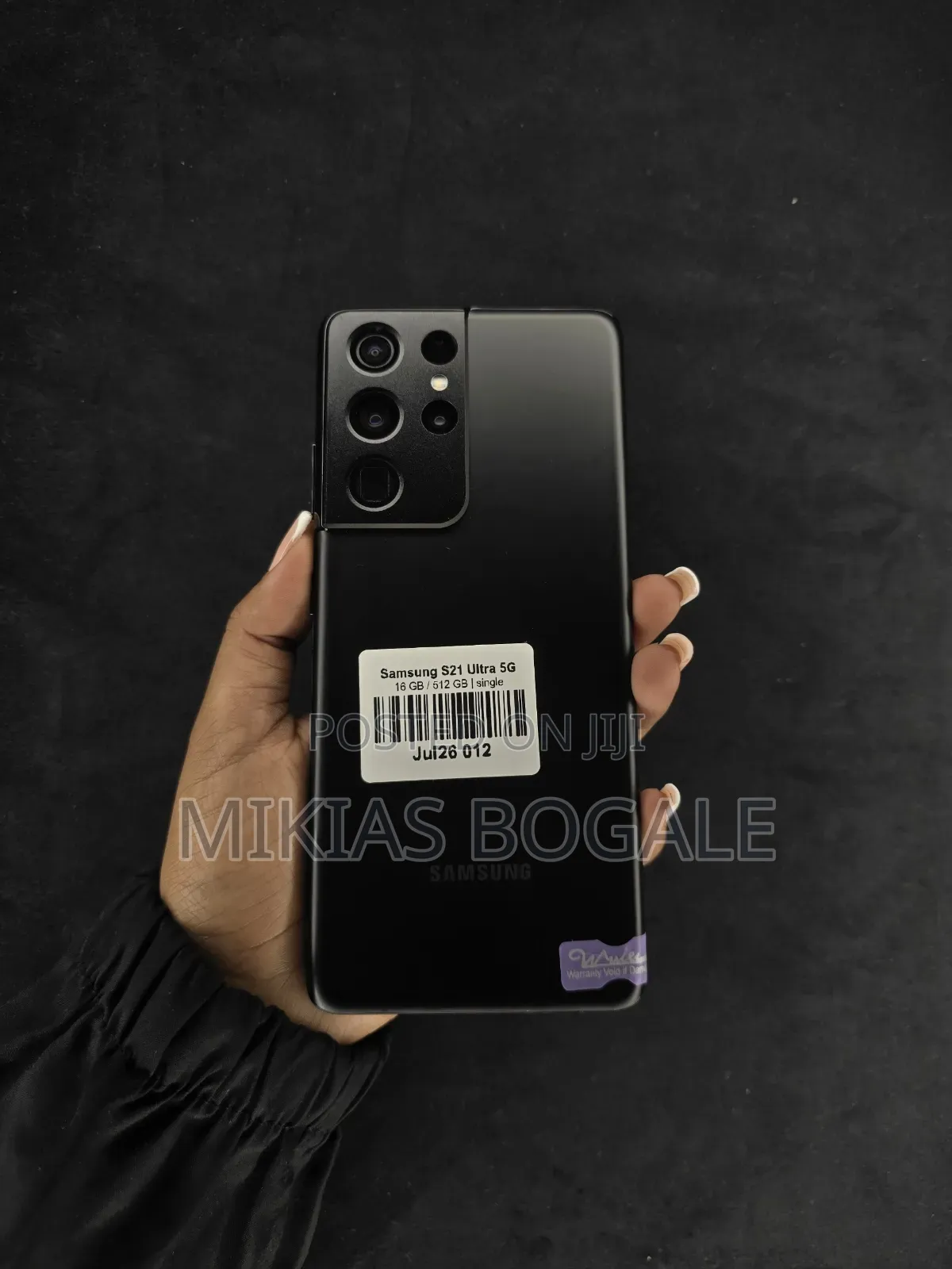 New Samsung Galaxy S21 Ultra 5G 256 GB Black