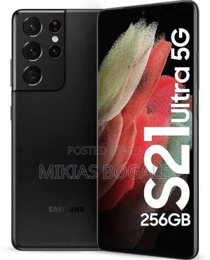 New Samsung Galaxy S21 Ultra 5G 256 GB Black