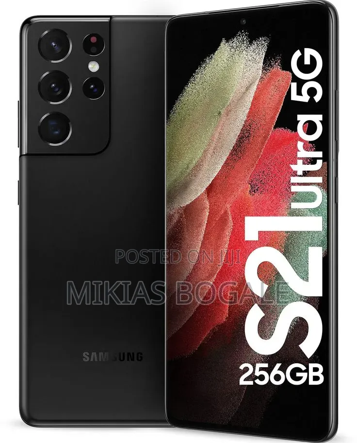 New Samsung Galaxy S21 Ultra 5G 256 GB Black