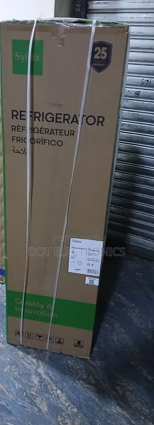 Syinix Double Door Refrigerator – Brand New,