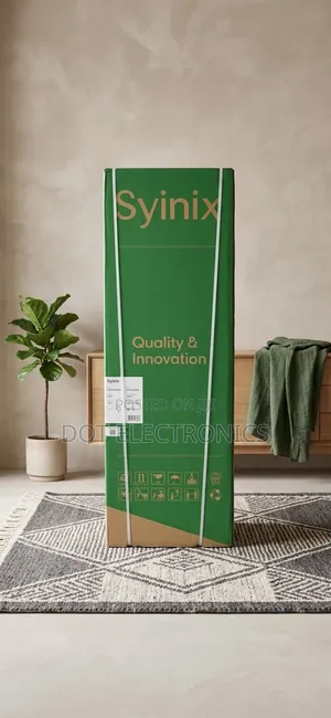 Syinix Double Door Refrigerator – Brand New,