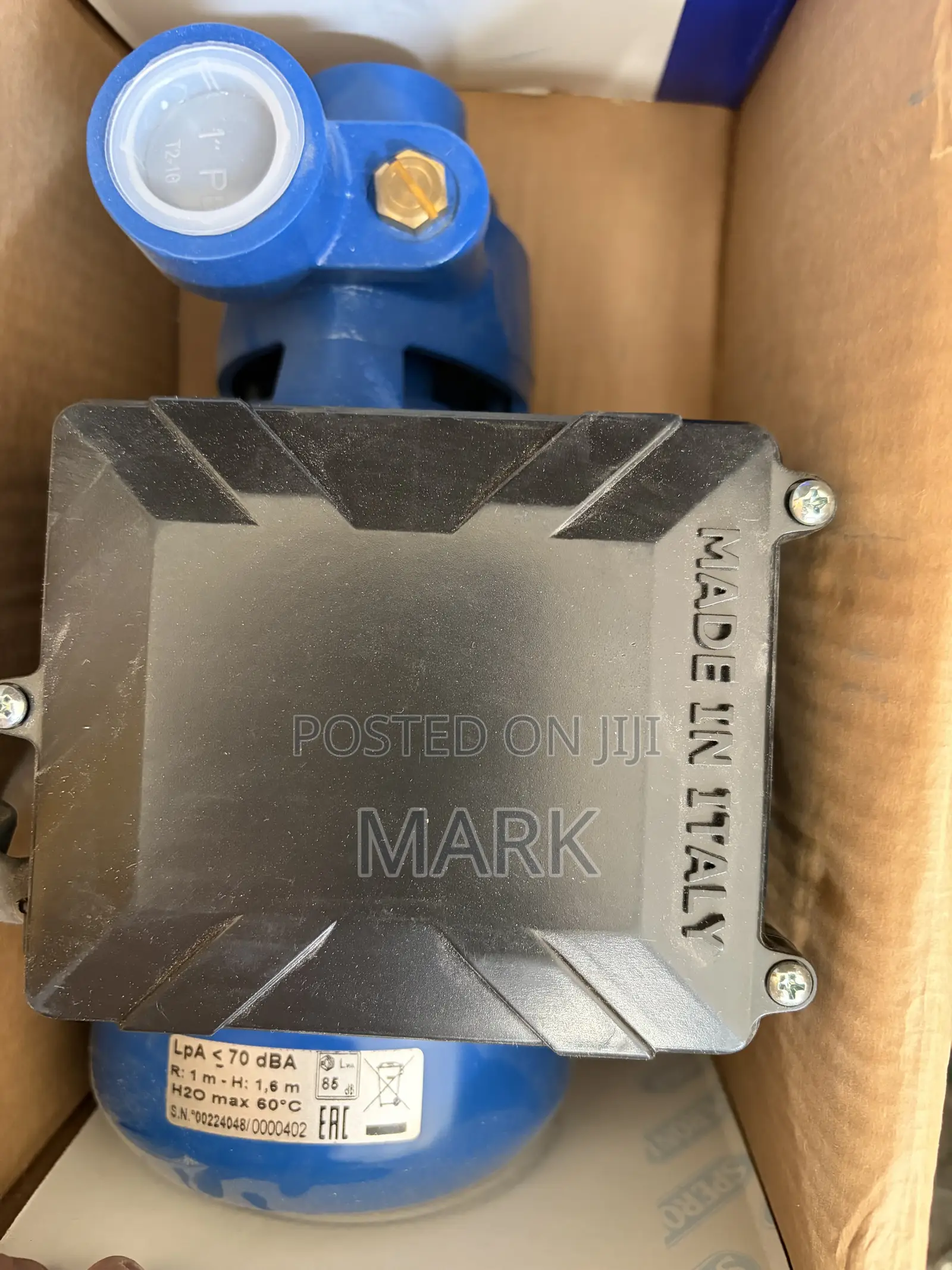 Brand New .5 HP Sproni Water Pump