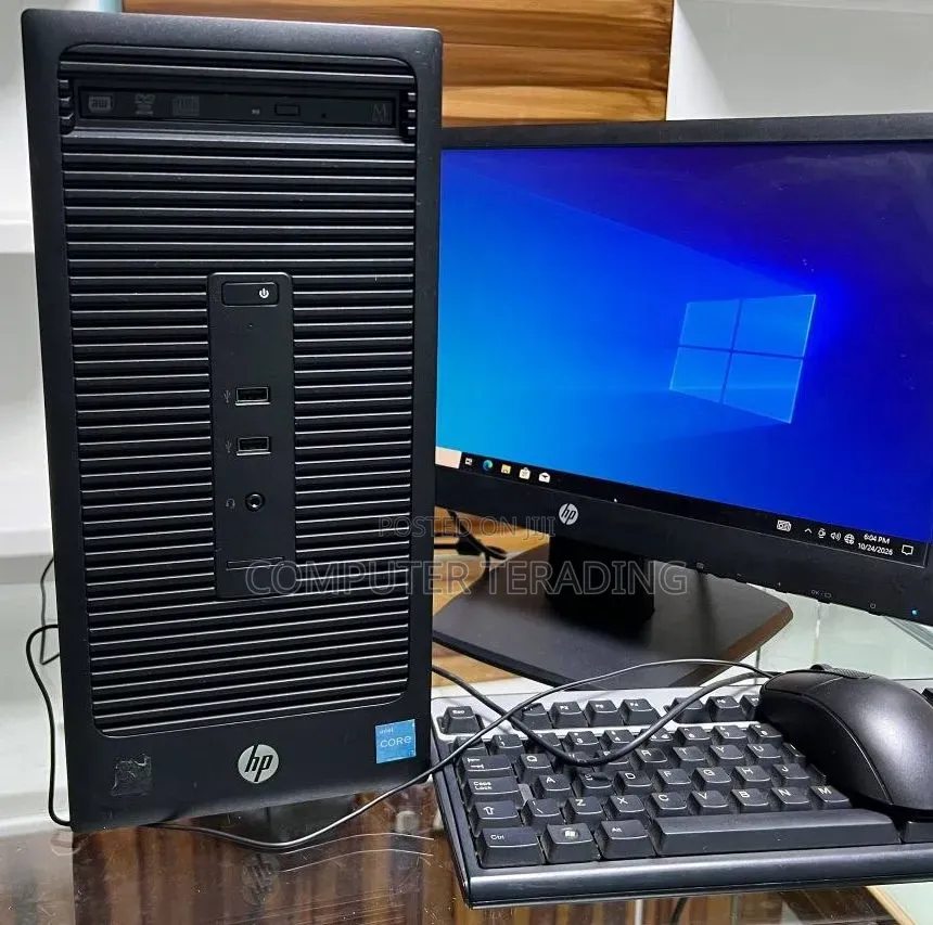 New Desktop Computer HP 8GB Intel Core i3 HDD 500GB