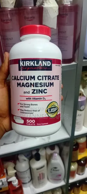 Calcium Citrate – Kirkland Signature Calcium Magnesium Zinc