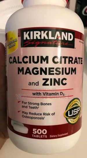 Calcium Citrate – Calcium Supplement With Vitamin D3