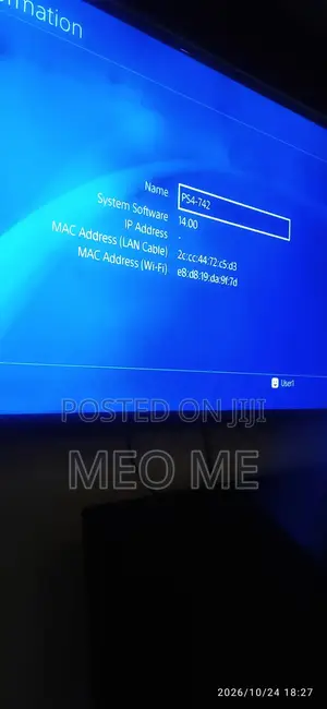 Almost New PS4