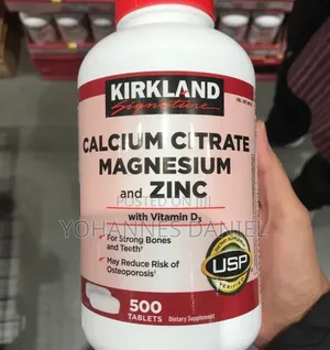 Calcium Citrate – Bone and Teeth Support Supplement