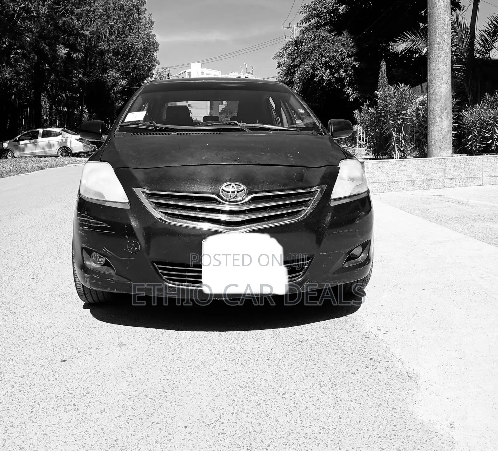 Toyota Yaris 2008 Black