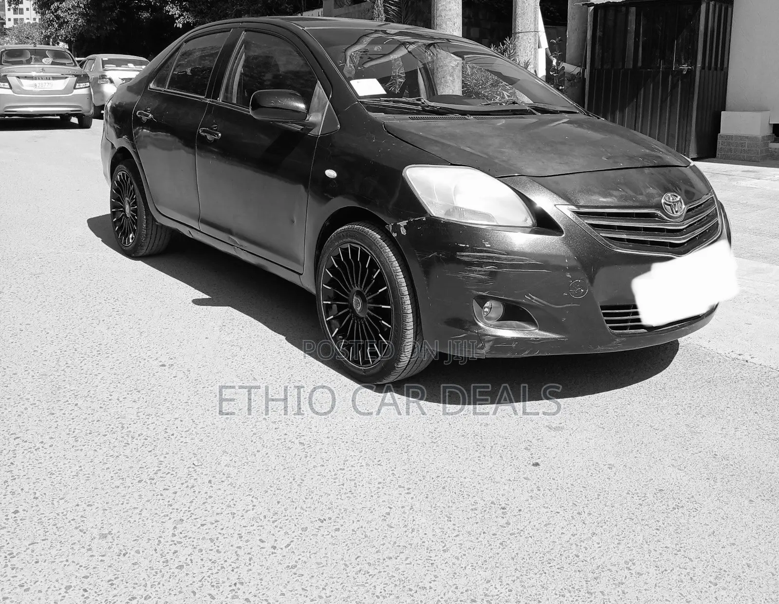 Toyota Yaris 2008 Black