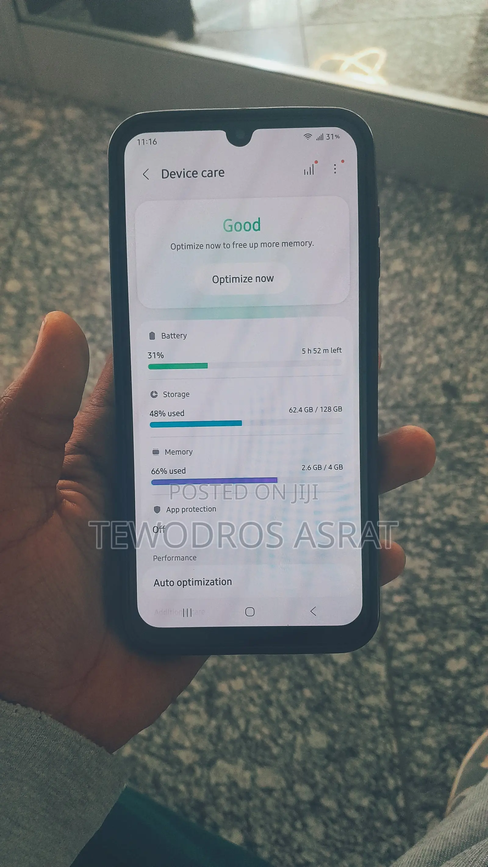 New Samsung Galaxy A15 5G 128 GB Blue