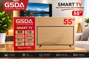 Gsda 55-Inch 4k Ultra HD Smart TV Enjoy a Smarter Entertainment