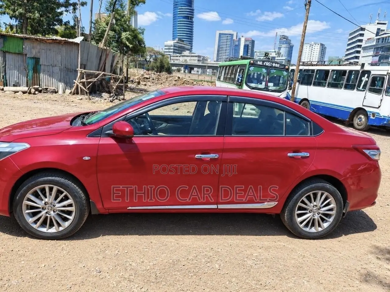 Toyota Yaris 2014 Red