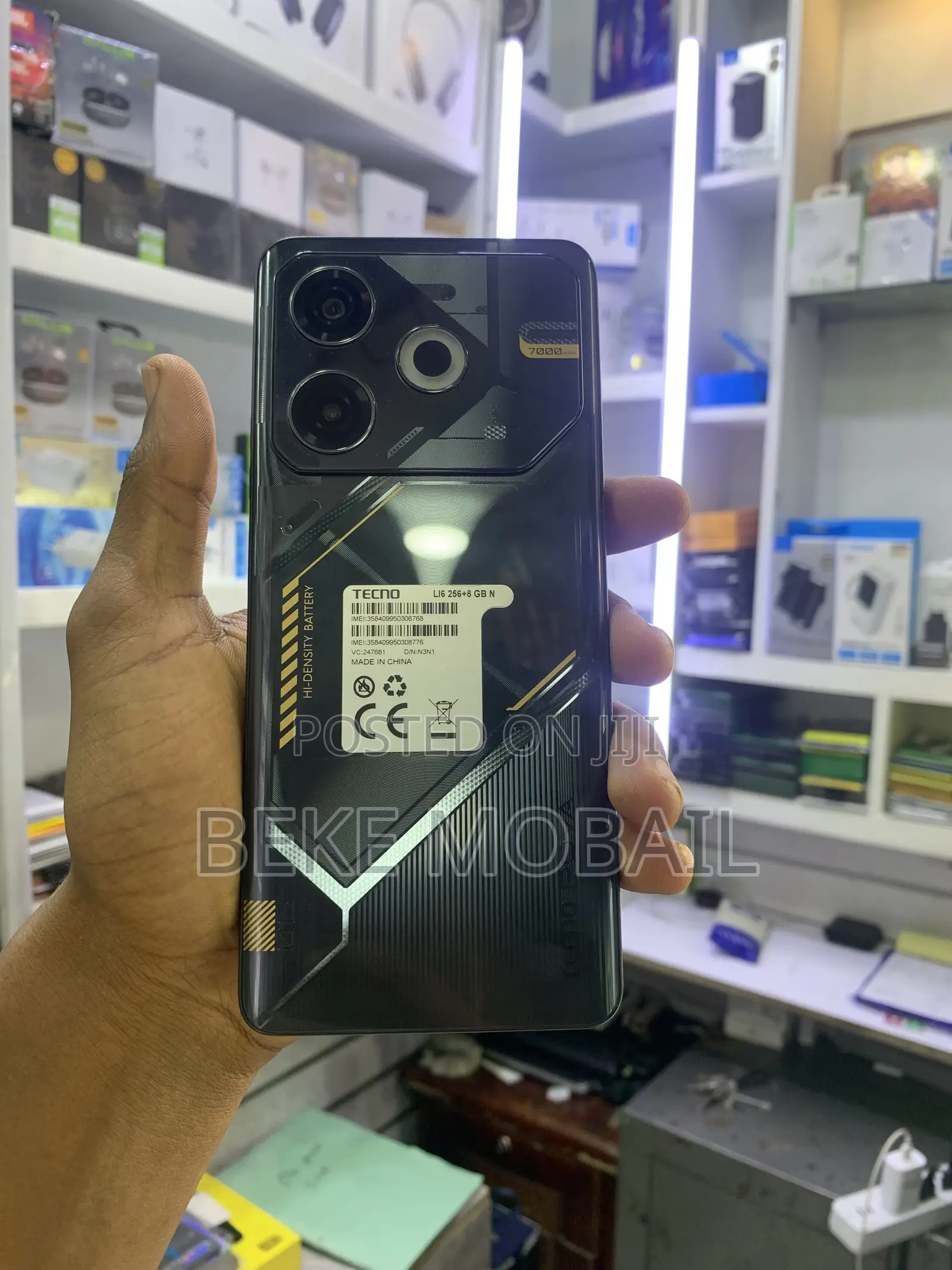New Tecno Pova 6 Neo 256 GB Black