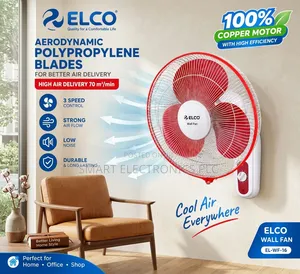 Fan ELCO 16-Inch WALL FAN – MODEL EL-WF-16 
Keep Your Home