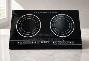 Roshan Digital Touch Stove | Double Burner | 2000w + 2000w