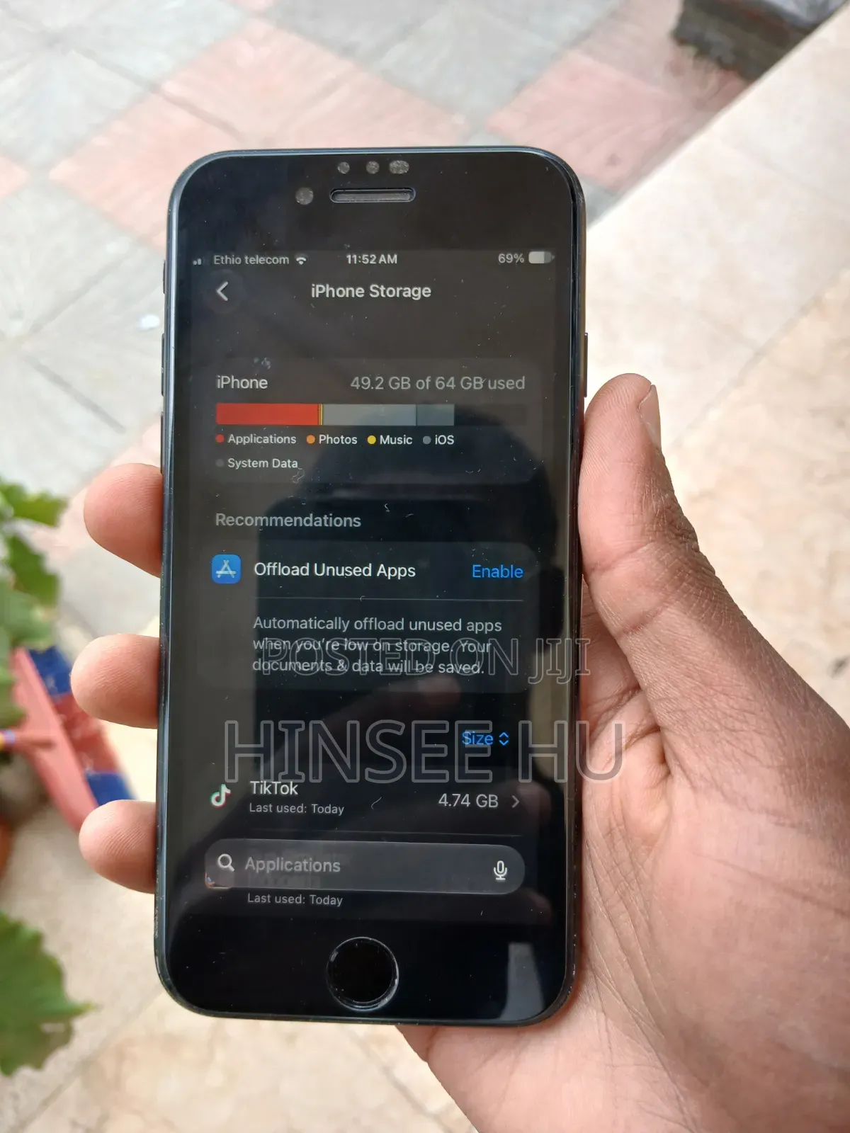 Apple iPhone SE (2022) 64 GB Black