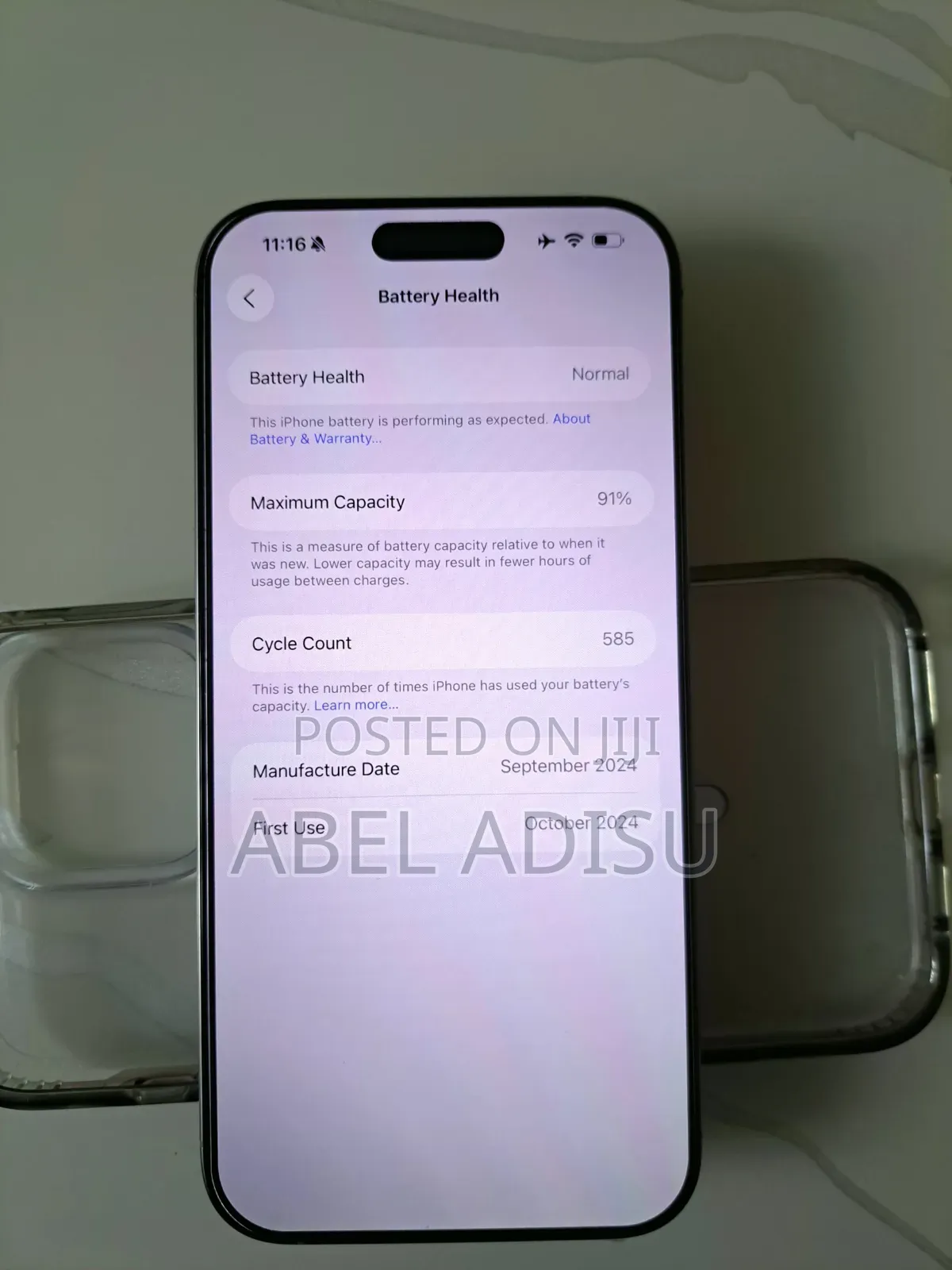 Apple iPhone 16 Pro Max 256 GB Silver