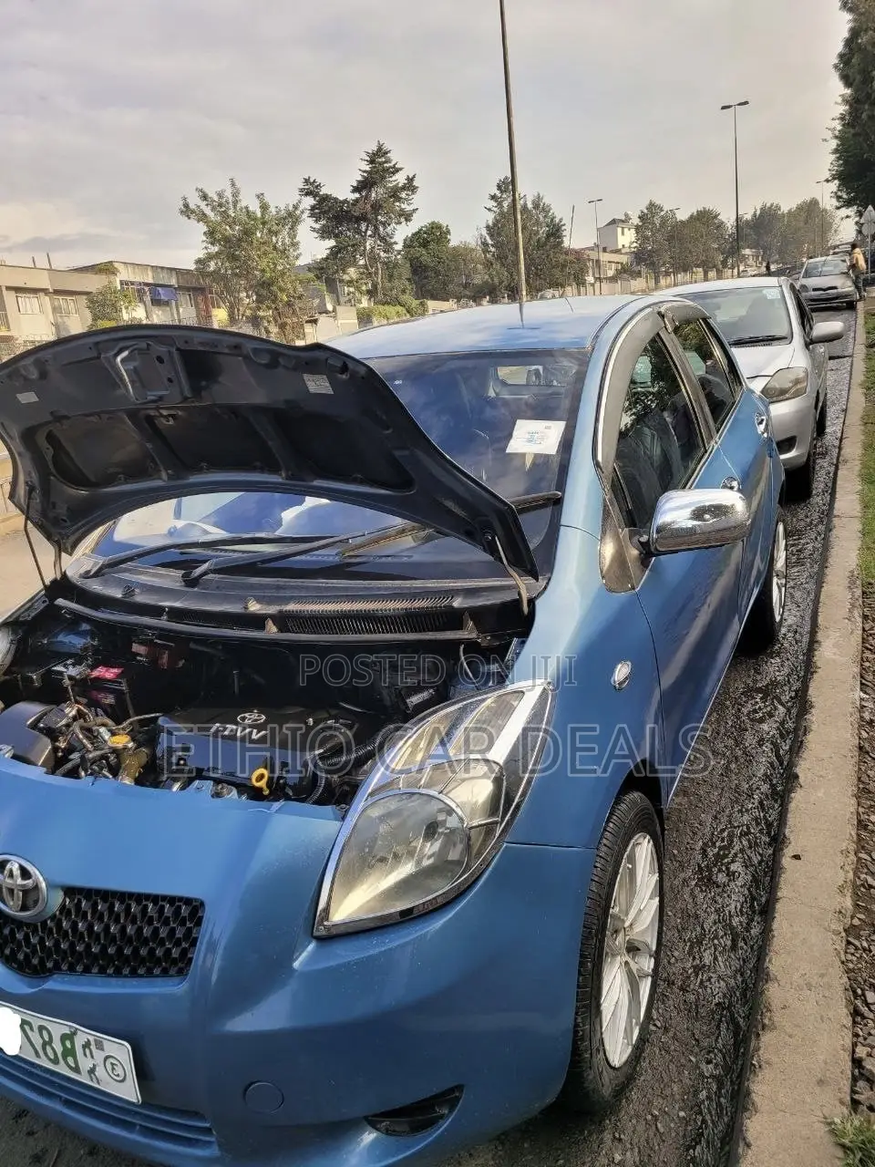 Toyota Yaris 2007 Blue