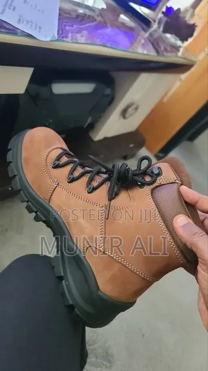 Safety Shoes ሴፍቲ ጫማ Safety Shoes Safety Behua | 8 Inche Browen