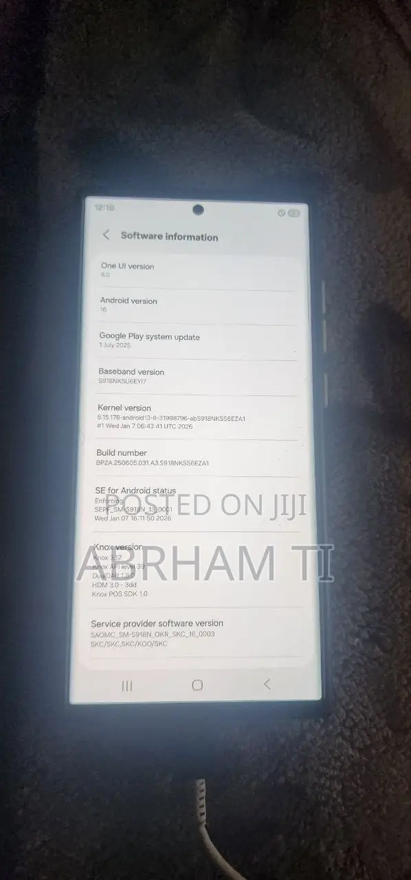 Samsung Galaxy S23 Ultra 256 GB Black