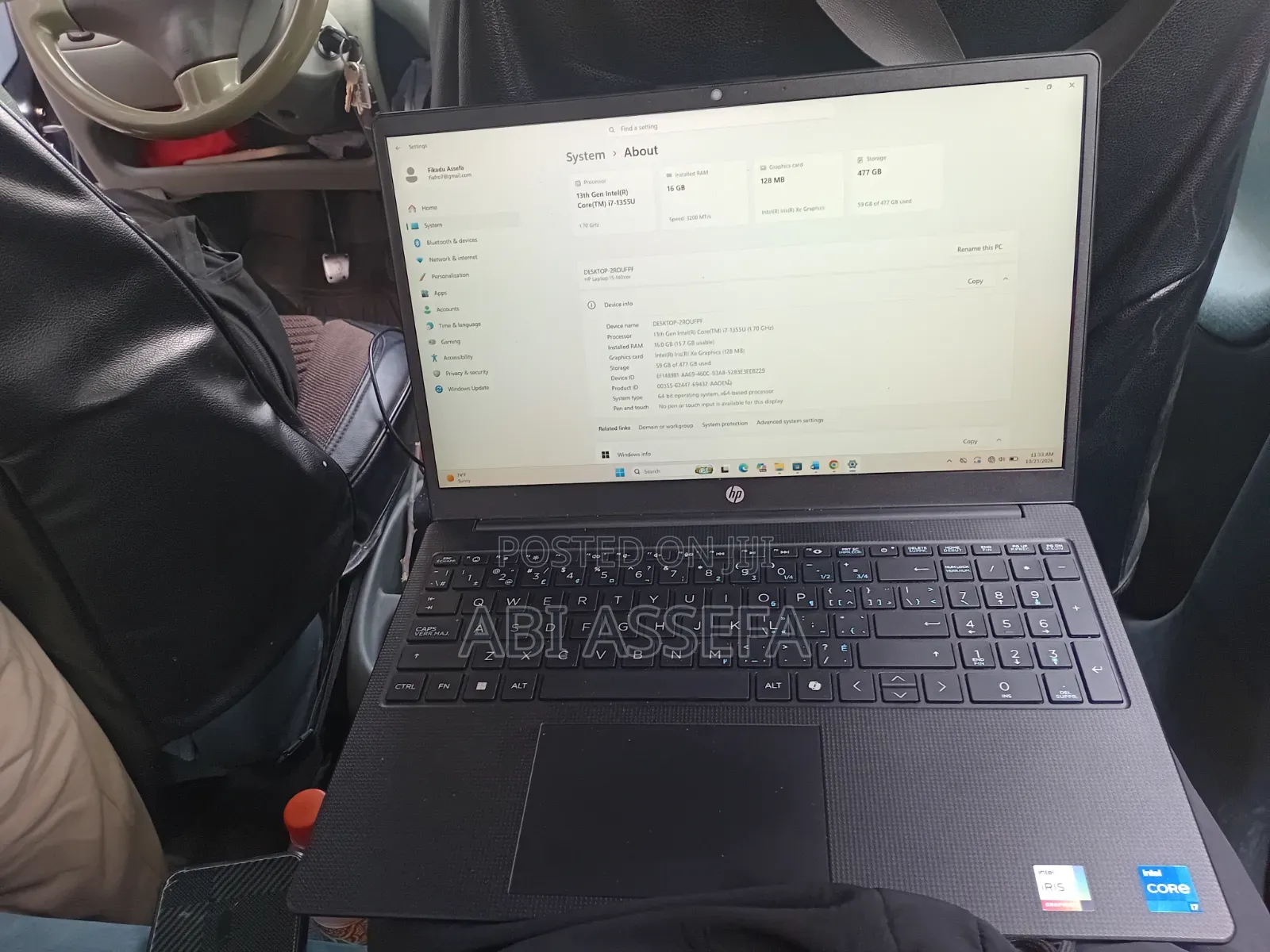 New Laptop HP Stream Notebook 16GB Intel Core i7 SSHD (Hybrid) 512GB