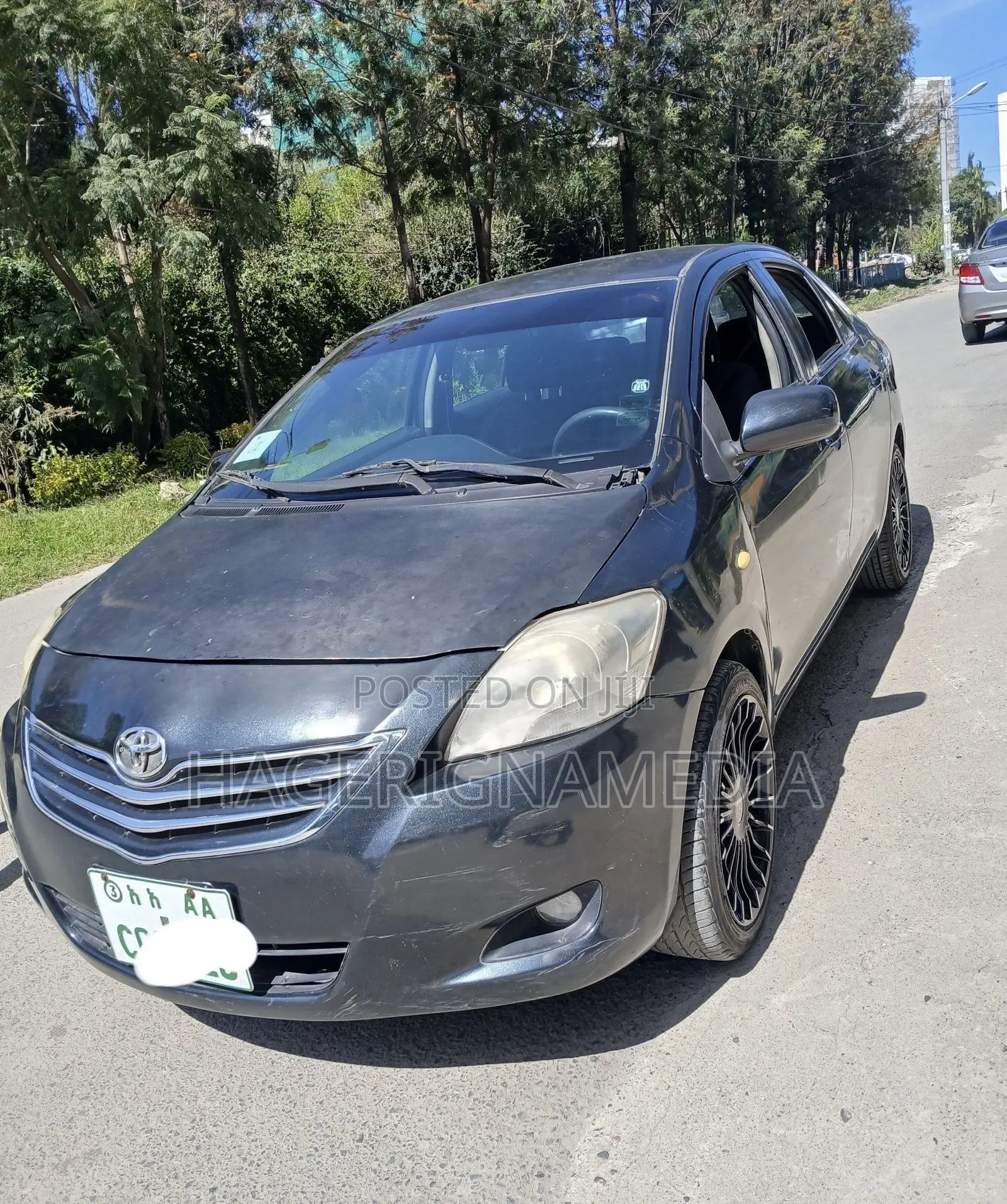 Toyota Yaris 2008 Blue