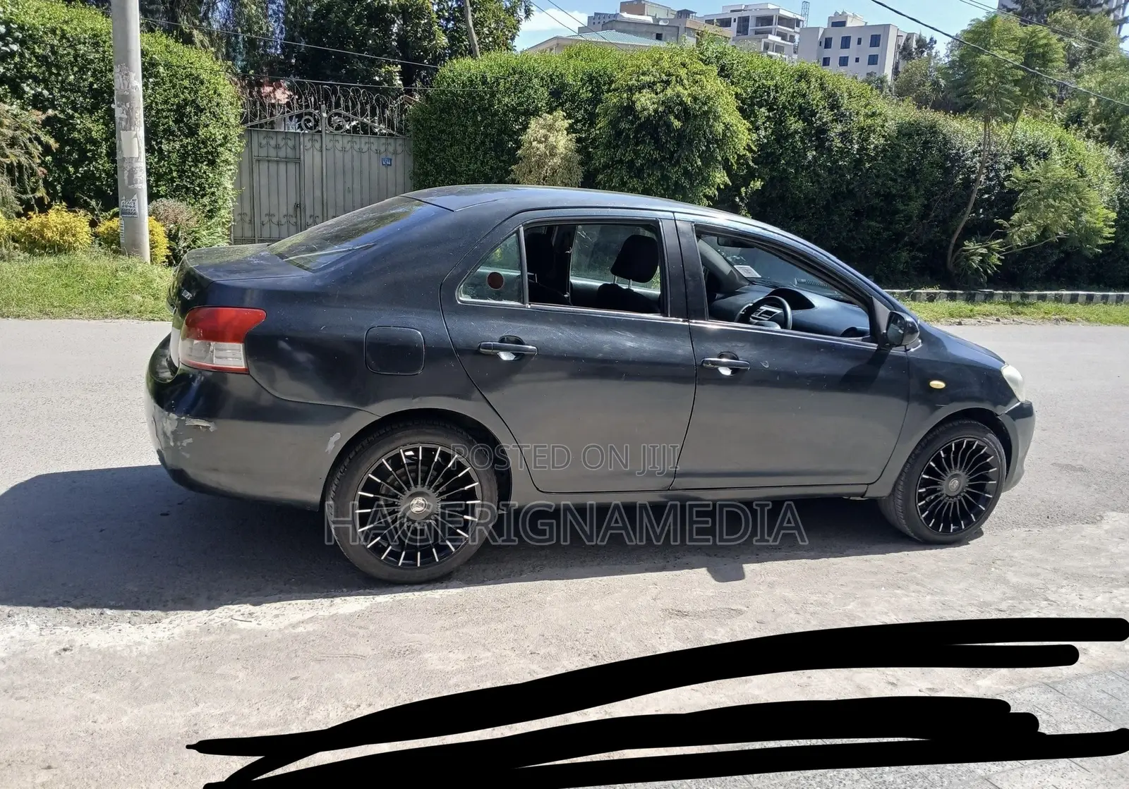 Toyota Yaris 2008 Blue