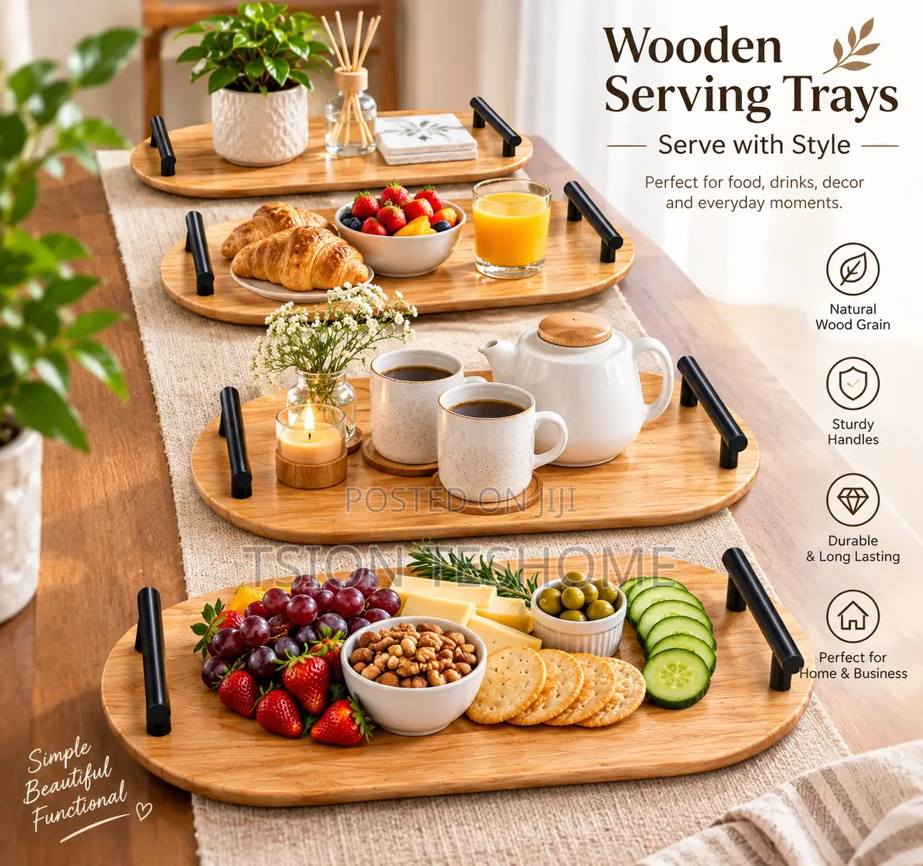 Wooden Serving Trays