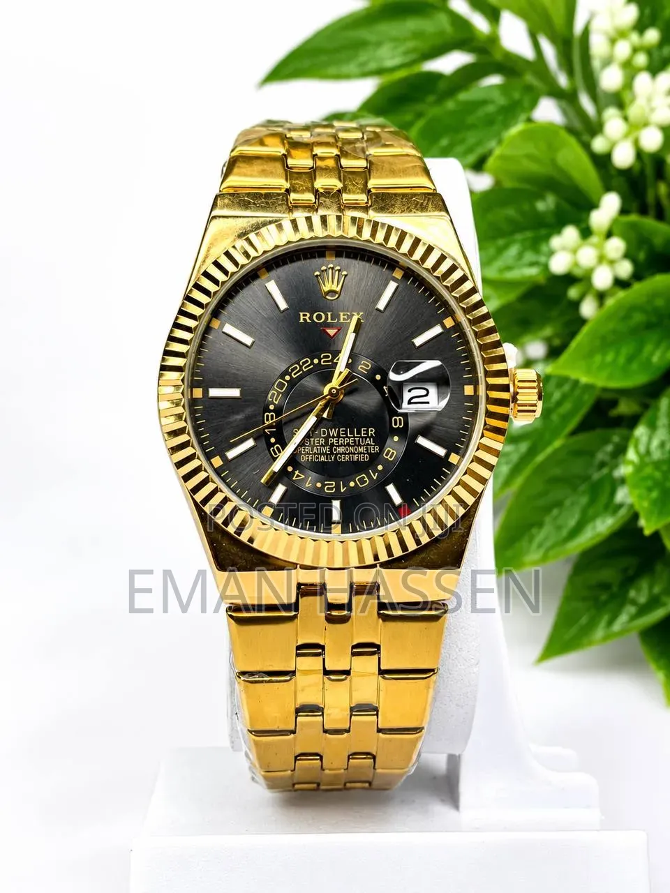  Rolex Luxury Watch + Bracelet Set