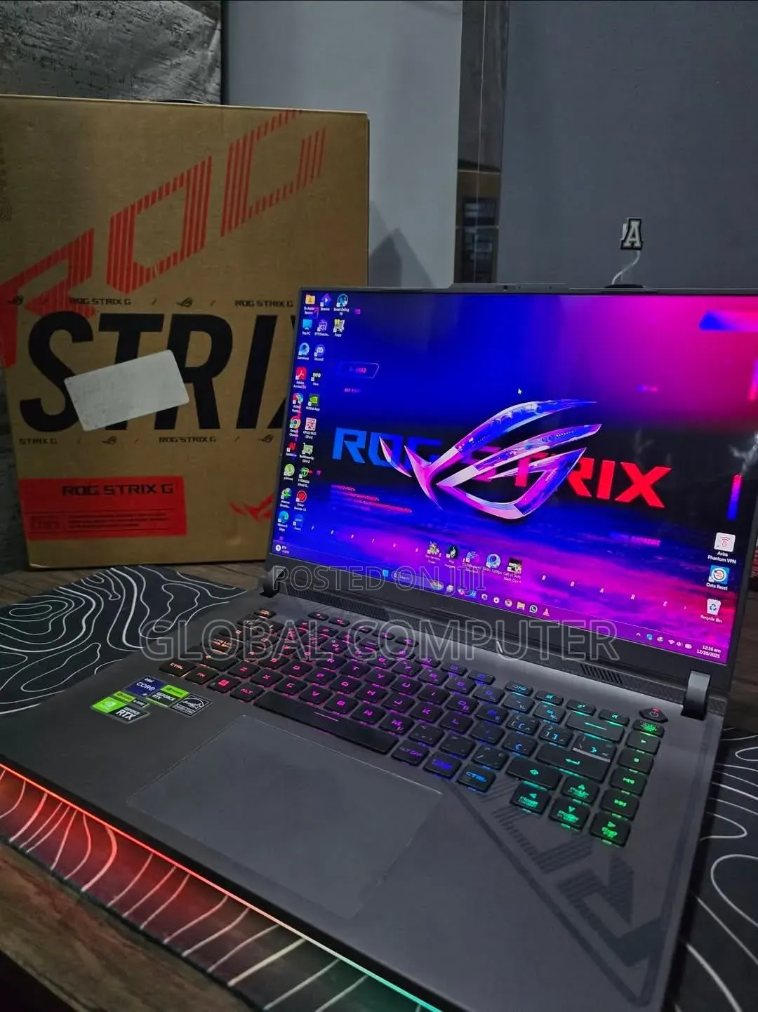 New Laptop Asus ROG Strix G16 G614 16GB Intel Core i9 SSD 1T