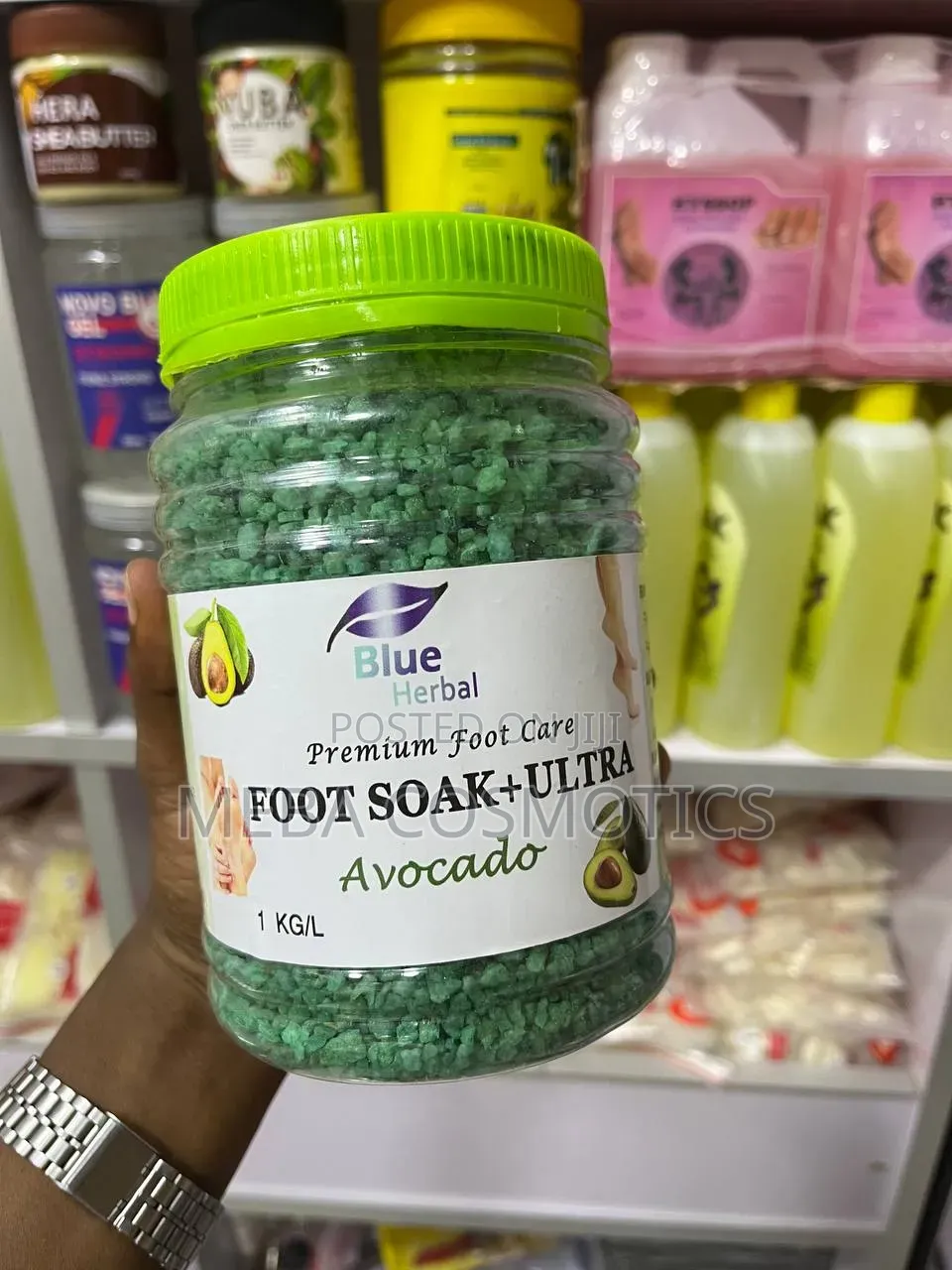 Blue Herbal Foot Salt Plus Ultra (የእግር ጨው)
