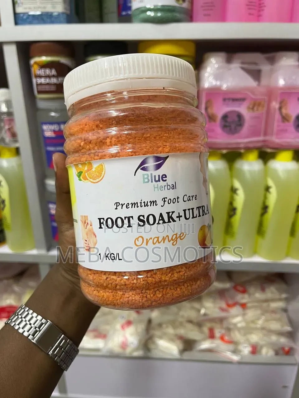 Blue Herbal Foot Salt Plus Ultra (የእግር ጨው)