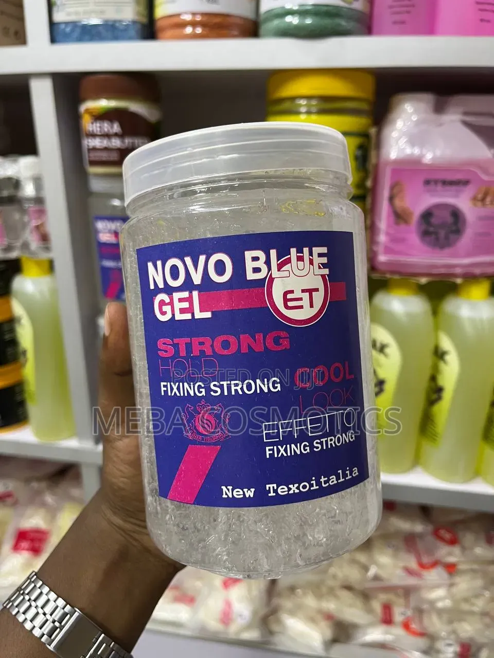 Nova Blue Hair Gel