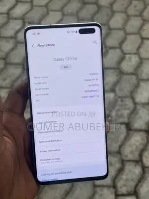 Samsung Galaxy S10 5G 256 GB Black