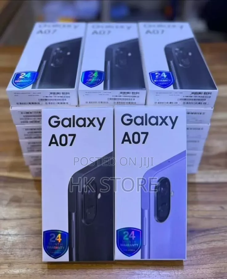 New Samsung Galaxy A07 64 GB Black