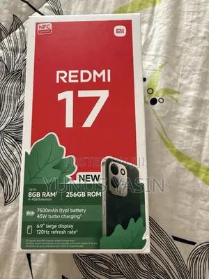 New Xiaomi 17 256 GB Black