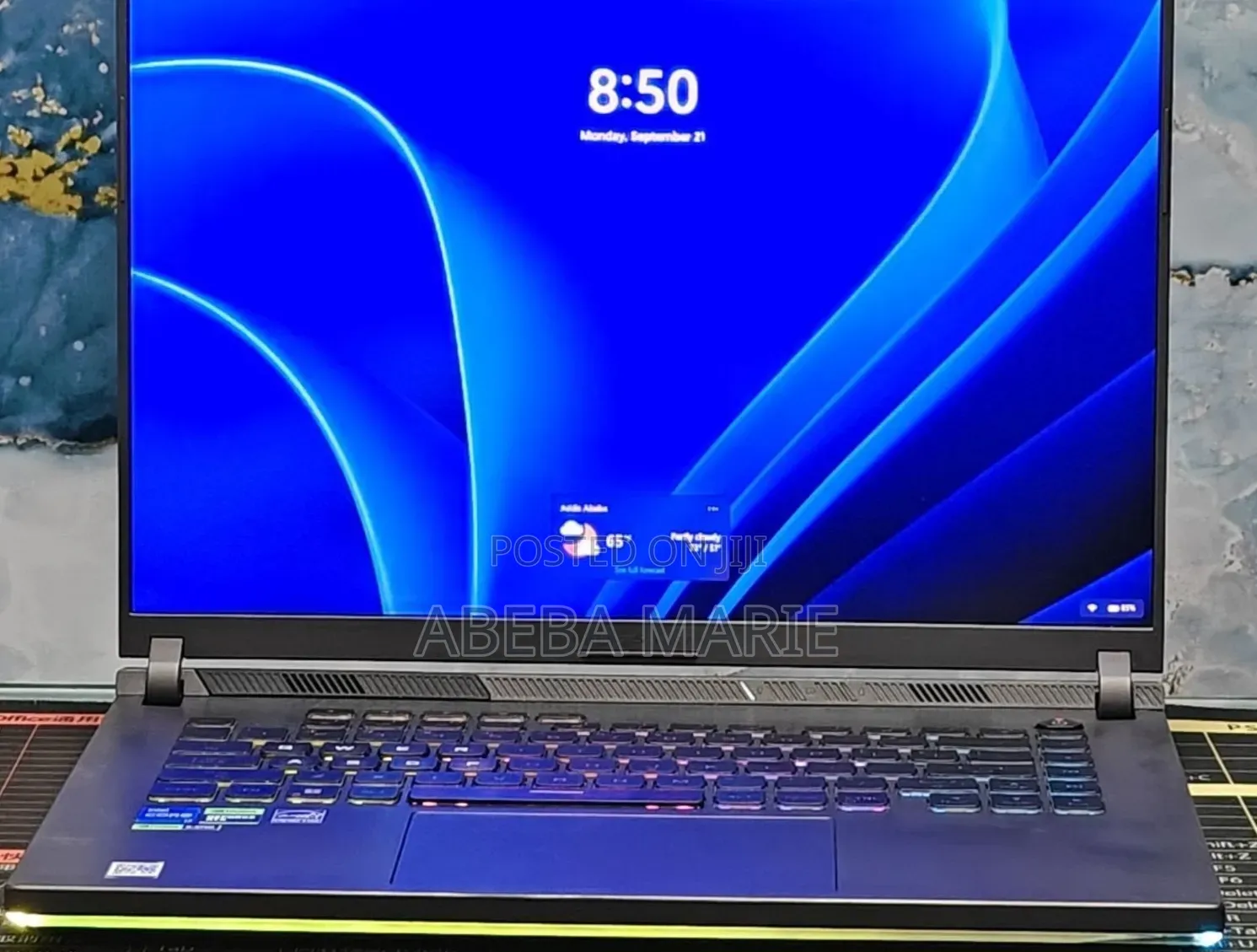 New Laptop Asus ROG Strix G18 40GB Intel Core i9 SSD 1T