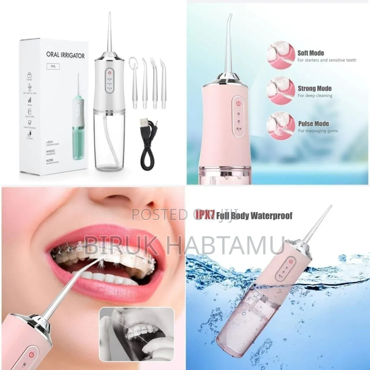 Rechargeable Water Dental Flosser / Teeth Irrigator